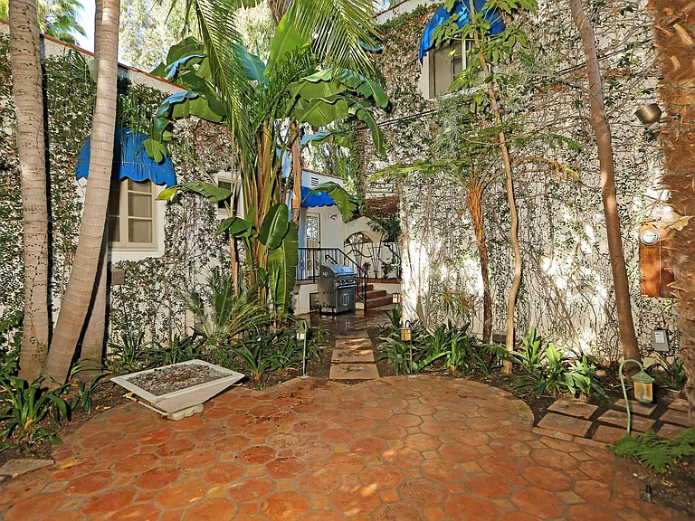 private courtyard