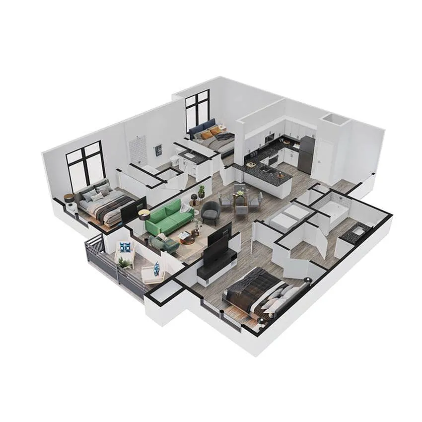 Floor plan C1
