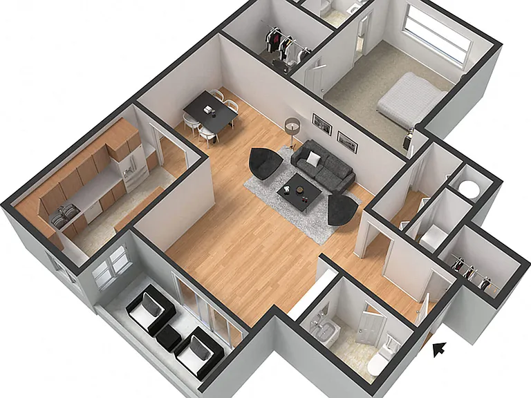 Bixby Hill Apartments — Photo 14