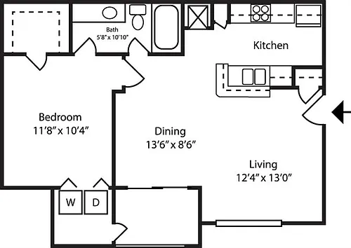 Floor plan A1