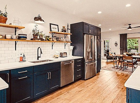 Cooks Kitchen with storage