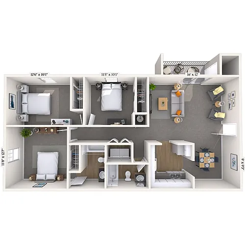 Floor plan The Poplar