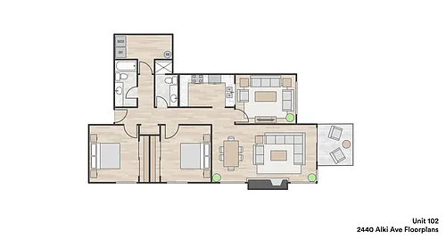 Floor plan 102