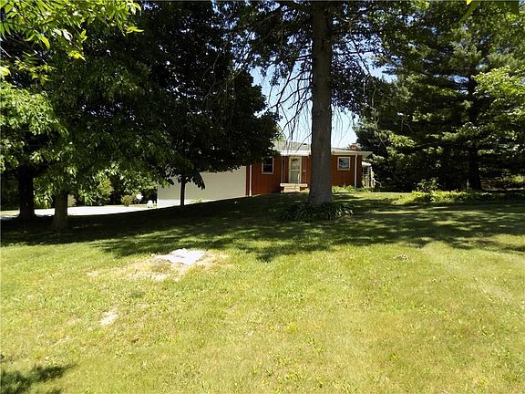 West elevation of home.