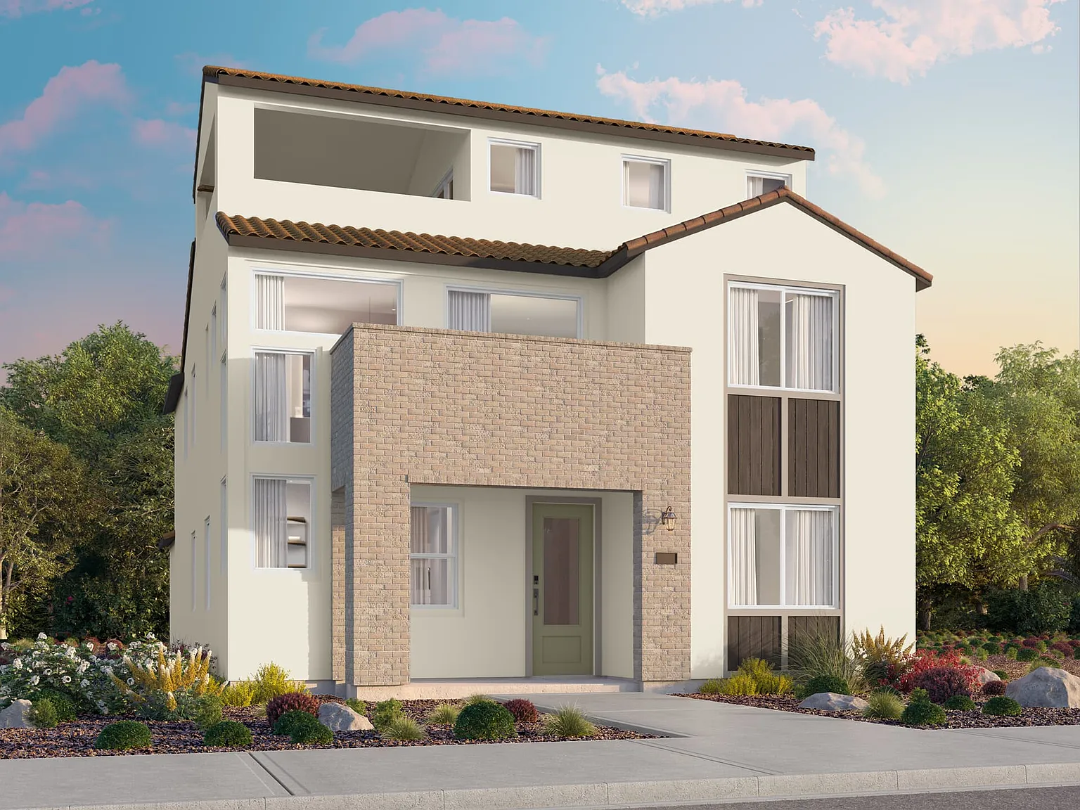 Residence 1 Plan, Patina at RiverSound Napa - 4bd/3ba, 2,340 sqft - in Napa, CA