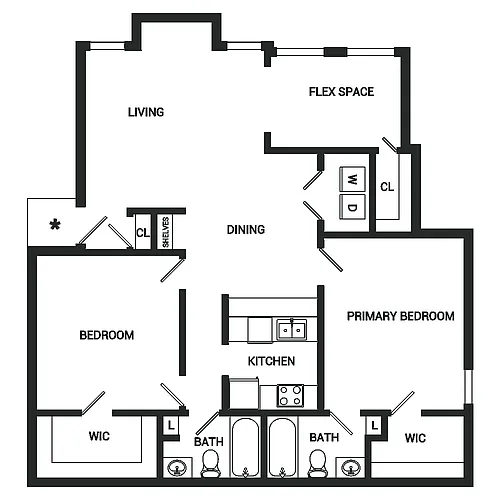 Floor plan B4