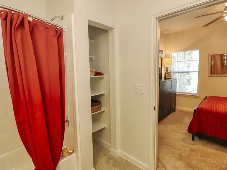 Additional bathroom with functional layout