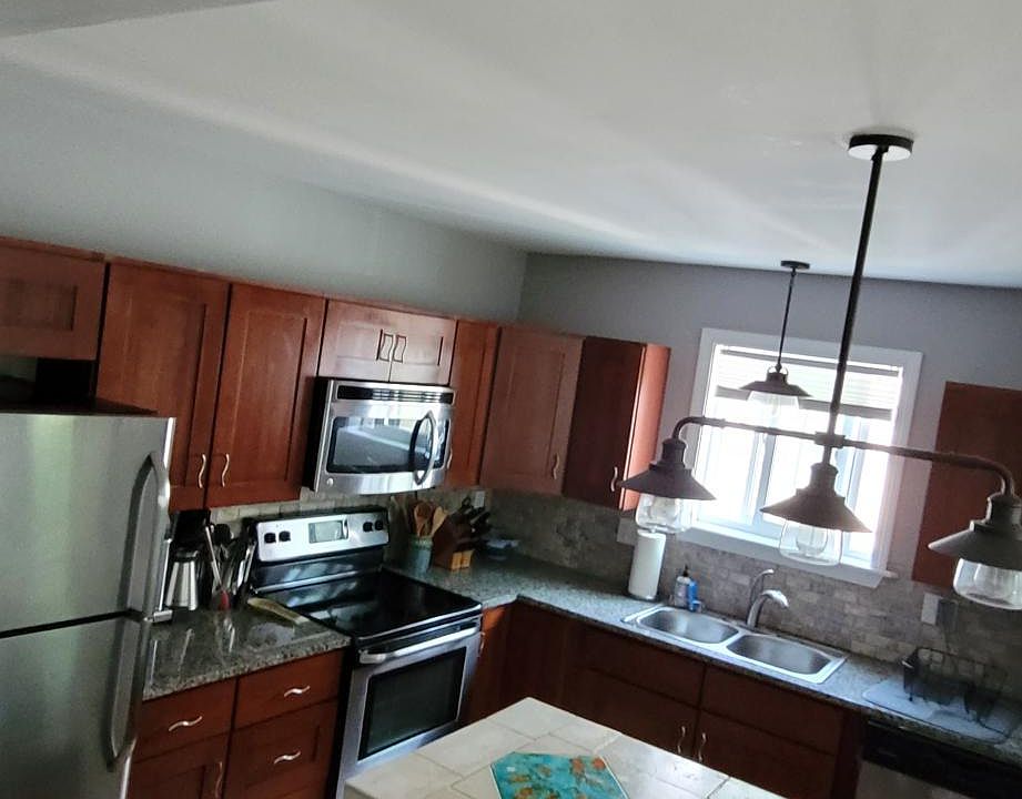 Kitchen all Stainless Steel appliances