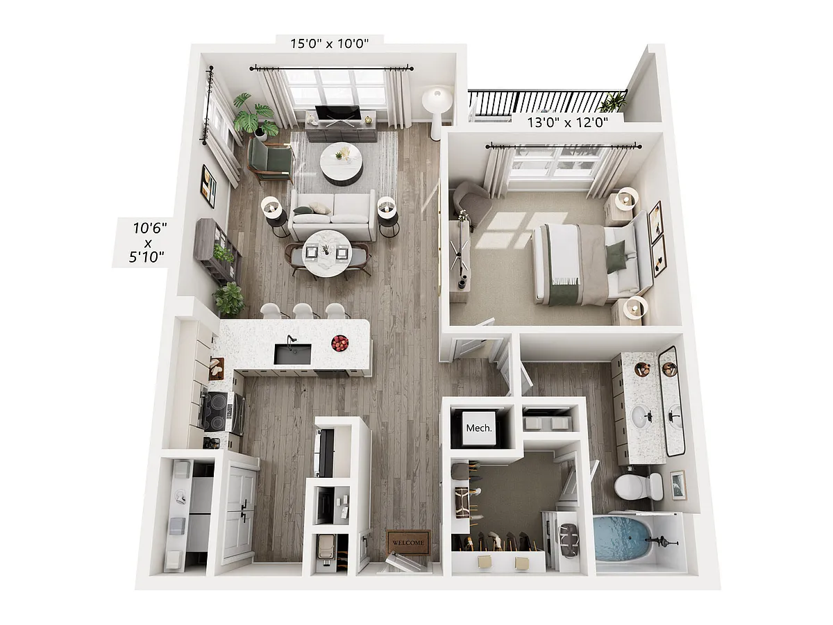 Floor plan A4b