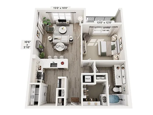 Floor plan A4b