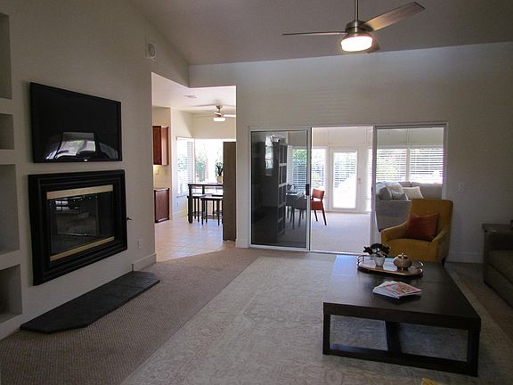Living Room with Fireplace