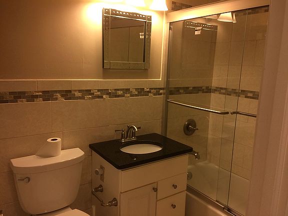 One updated full bathroom