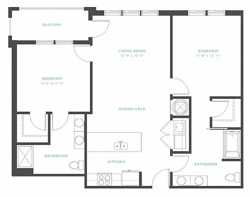 Floor plan Rio Grande