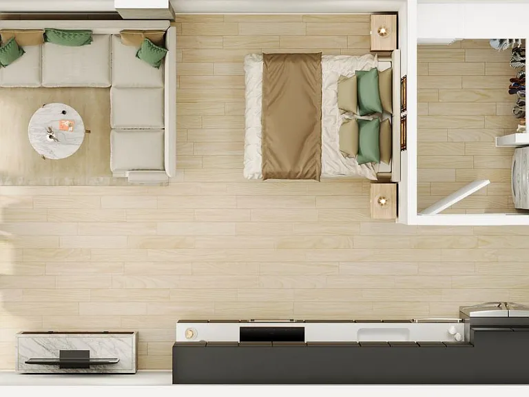 Claret Cup 3D floor plan