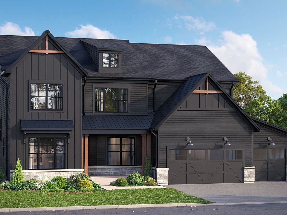 Sutcliff Elevation Urban Farmhouse