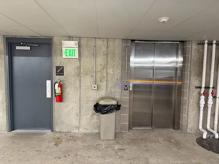 Garage Elevator and Stairwell to Unit