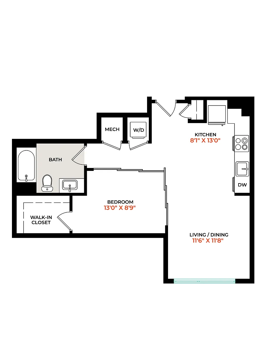 Floor plan A12A