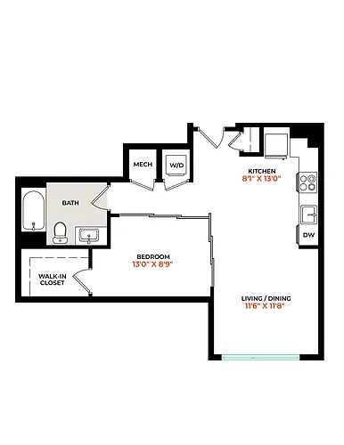 Floor plan A12A