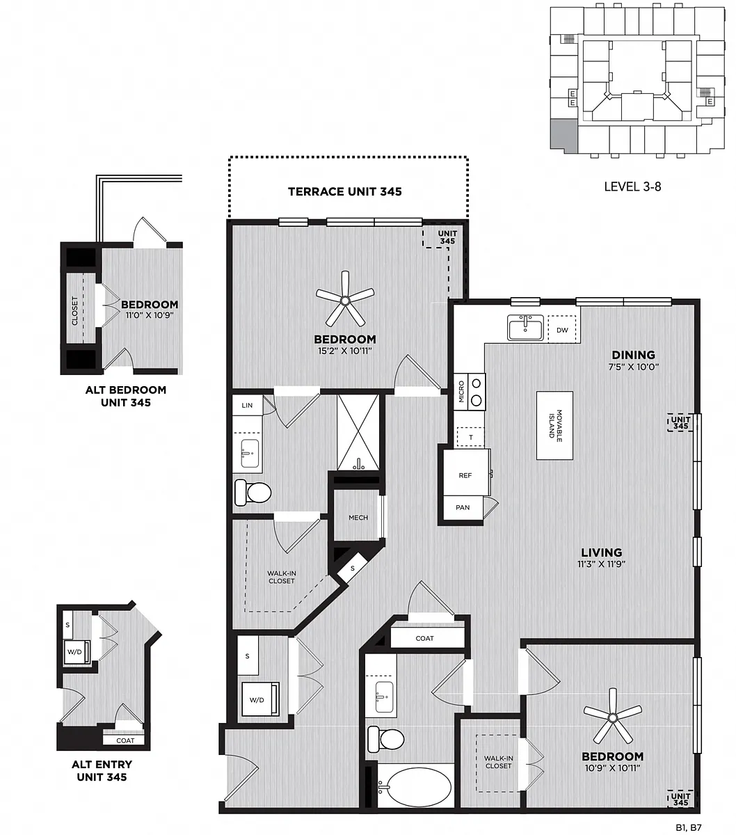 Floor plan B1
