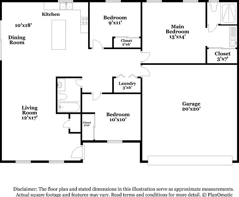 3 bed, 2.0 bath, 1274 sqft, $2,800 — Photo 2