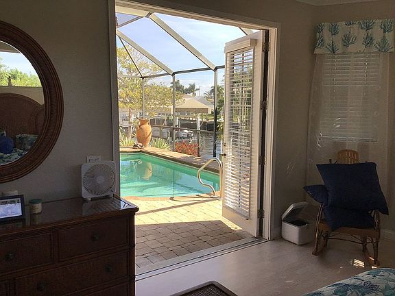 Master Bedroom to pool.     