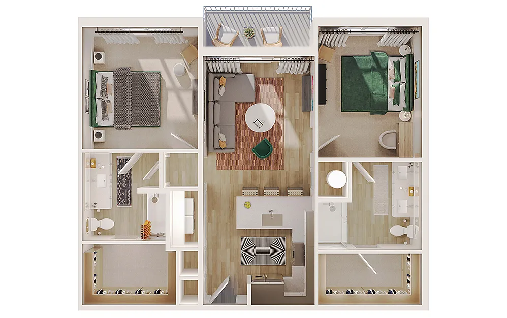 Floor plan B1
