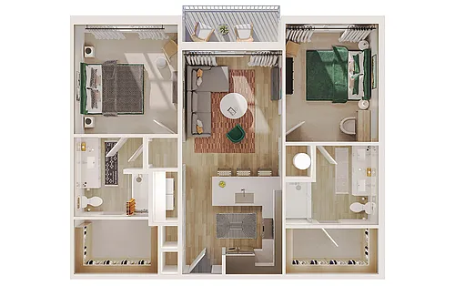 Floor plan B1