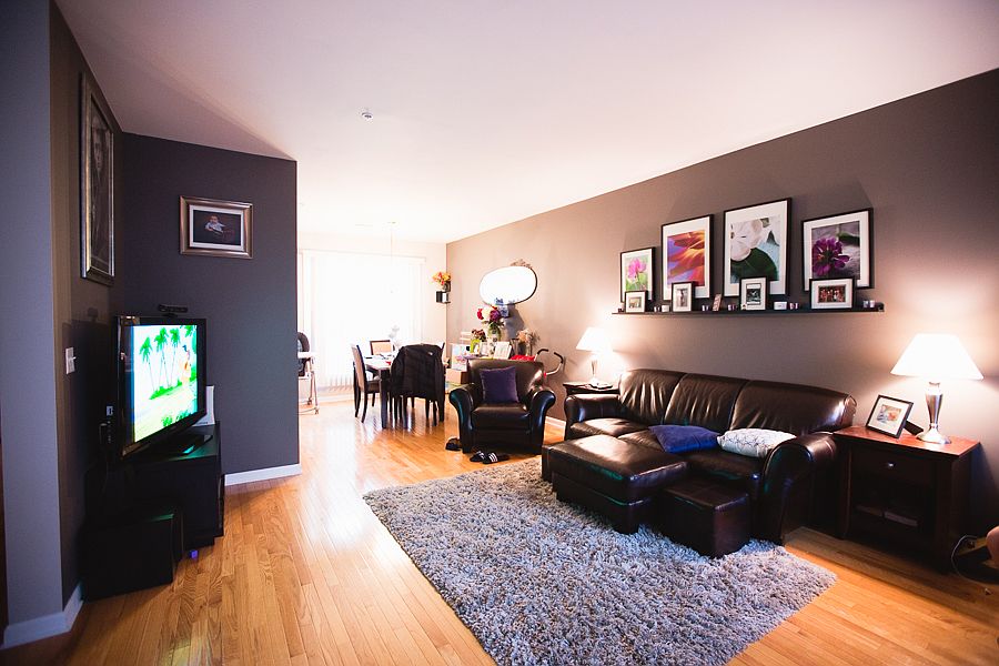 Spacious living room