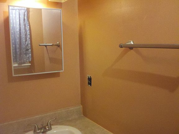 Bedroom#2 had a toilet and vanity/sink