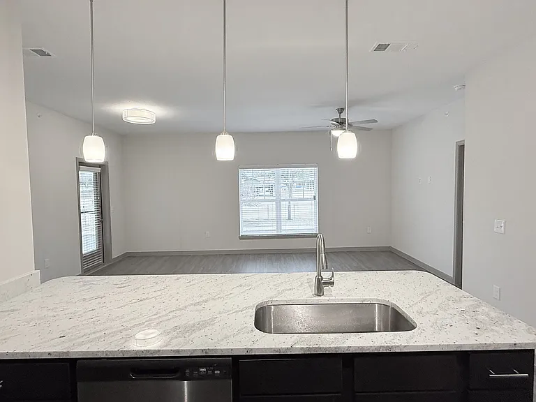 Kitchen with Upgraded Lighting