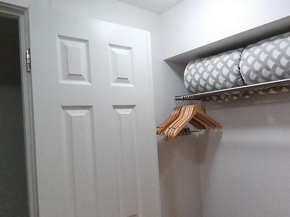 Clothes Rack and Extra Blankets