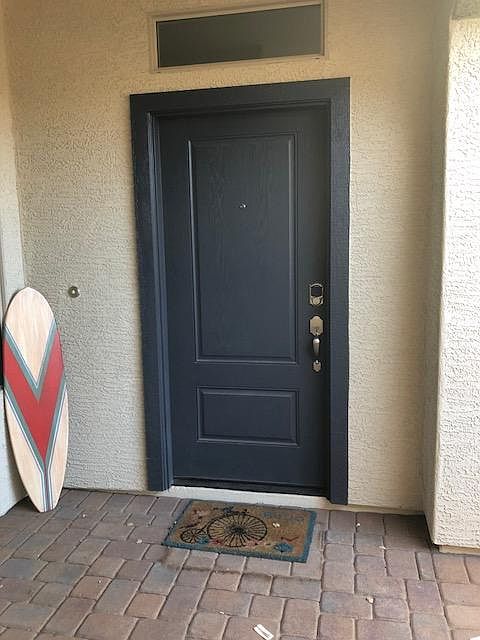 Separate front door