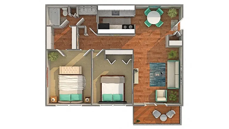Floor plan The Bluebell