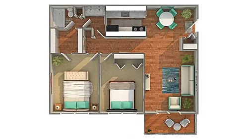 Floor plan The Bluebell