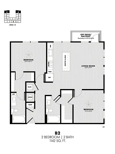 Floor plan B2