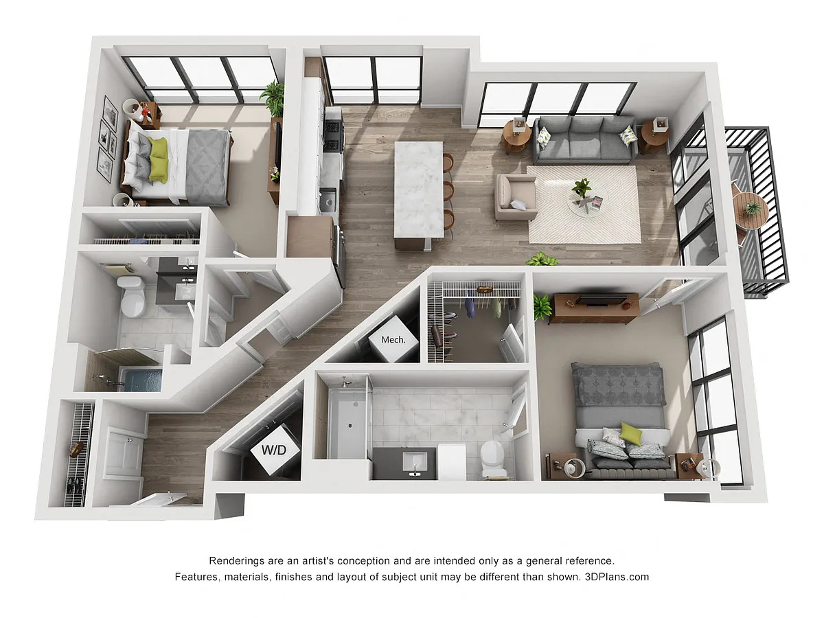 Floor plan 2G