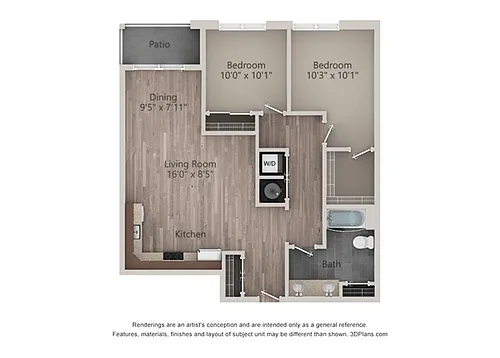 Floor plan B1
