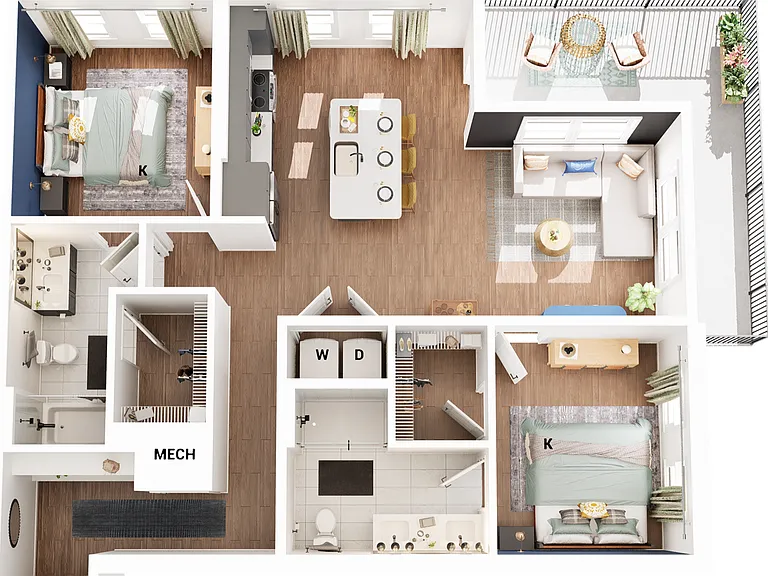 B2 floor plan Broadstone West End