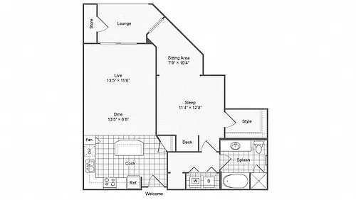 Floor plan A11