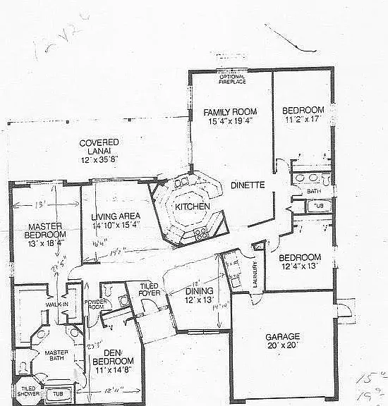 Actual floor plan is a mirror image of this