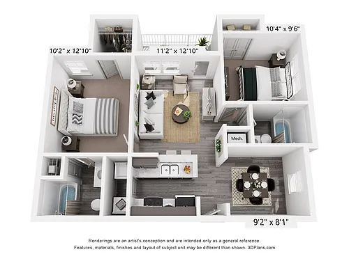 Floor plan The James