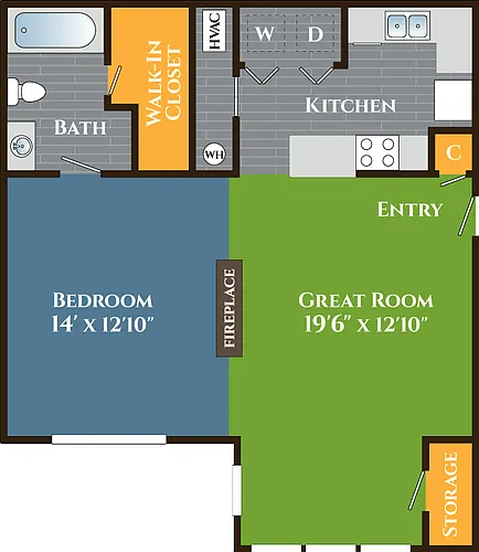 Floor plan Arches Renovated