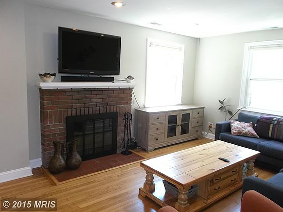 Living room Fireplace