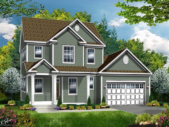 The Woodbury Traditional Elevation