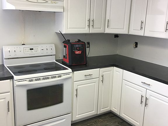 New flooring and cabinets