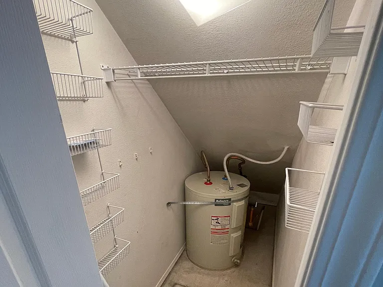 storage under stairs