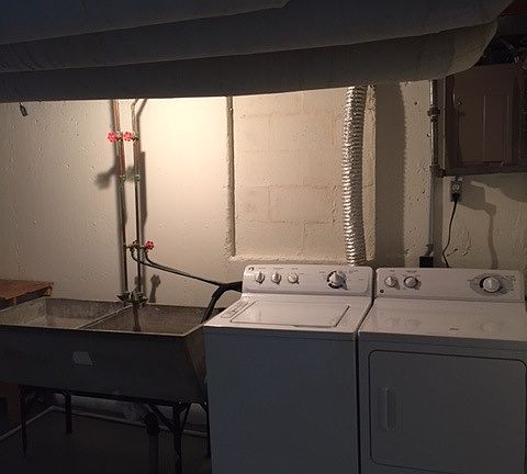 Basement Laundry Side
