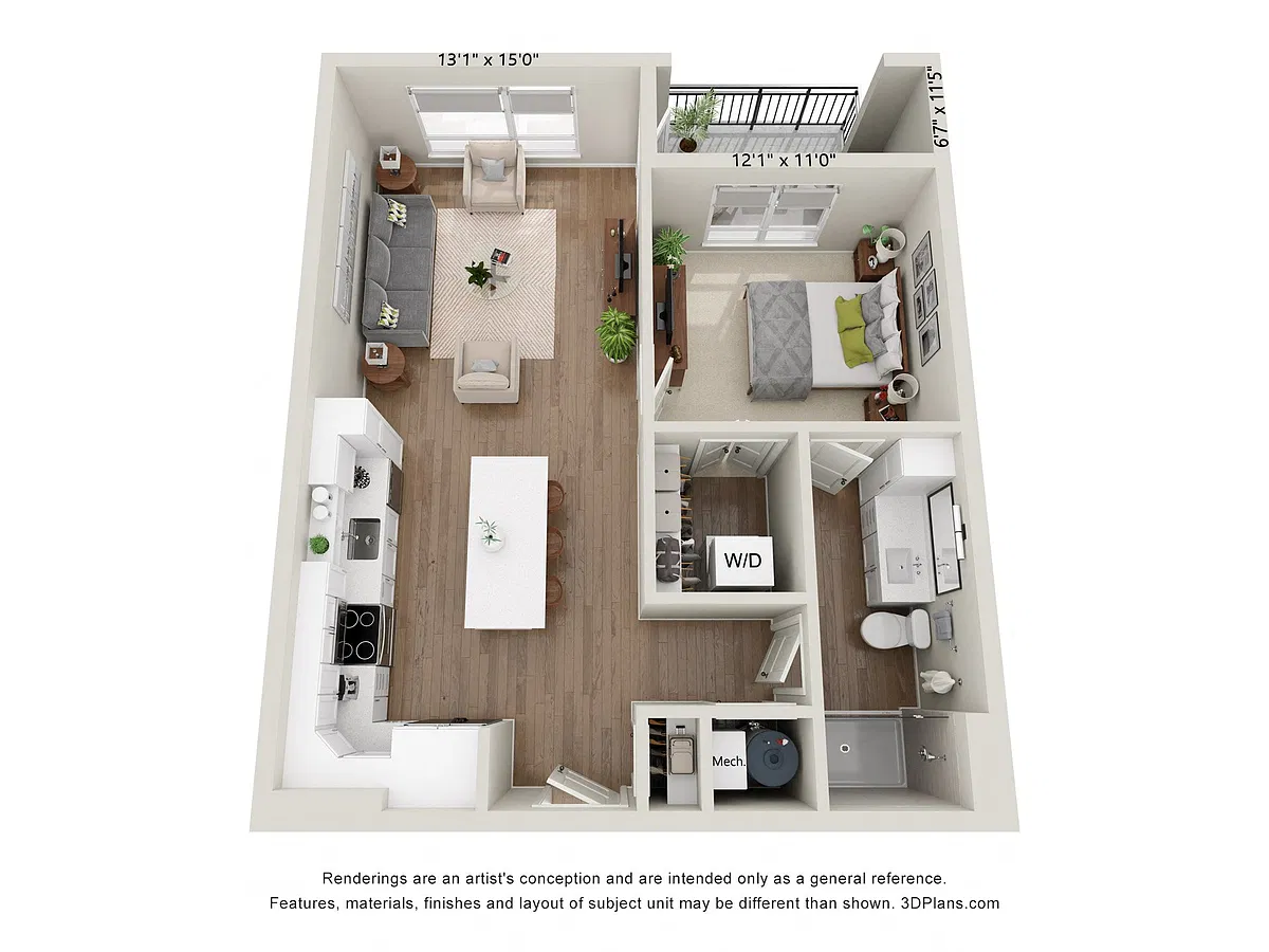 Floor plan A1