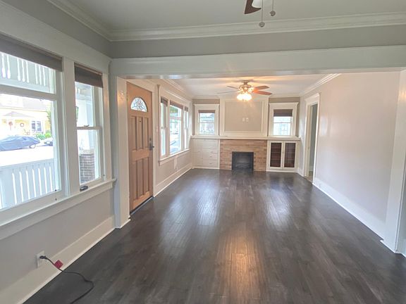 Dining and living rooms