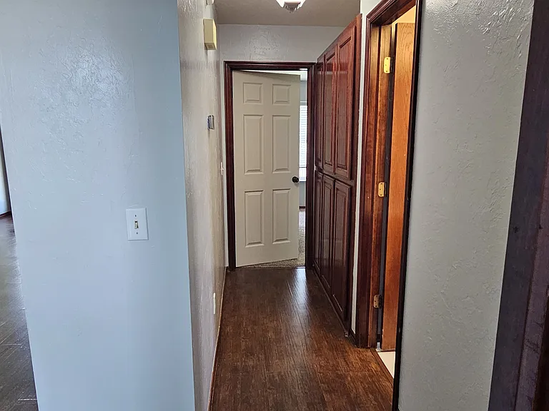 bedroom 2 and 3 hallway with hall bath separation
